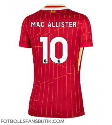 Liverpool Alexis Mac Allister #10 Replika Hemmatröja Damer 2024-25 Kortärmad